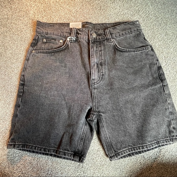 Amendi Ted Black Stone Shorts Size 30 NWT - Picture 6 of 8